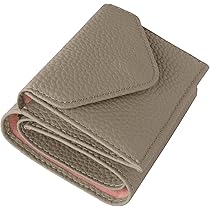 Amazon | [HANATORA] 本革 ミニ財布 イタリアンレザー 三つ折り